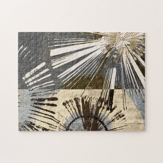 Uitbarstende Tegels I Legpuzzel (Horizontaal)