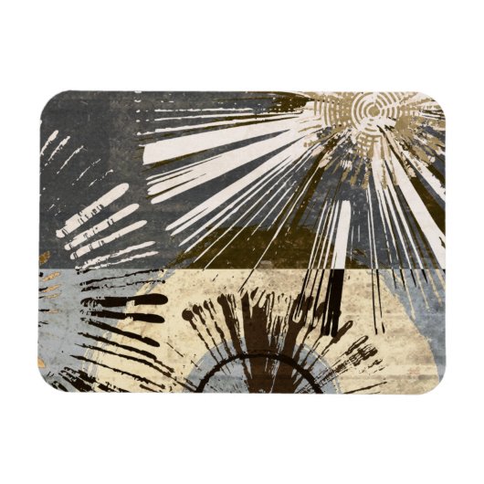 Uitbarstende Tegels I Magneet (Horizontaal)