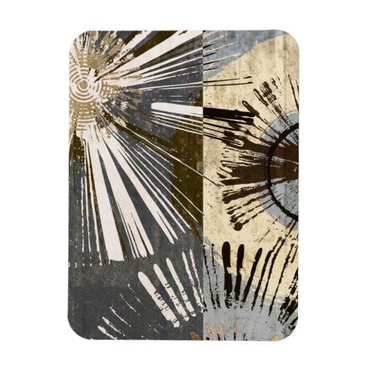 Uitbarstende Tegels I Magneet (Verticaal)