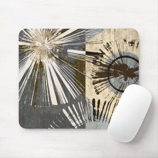 Uitbarstende Tegels I Muismat (Met muis)