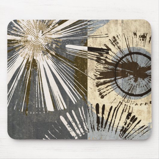 Uitbarstende Tegels I Muismat (Voorkant)