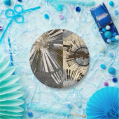 Uitbarstende Tegels I Papieren Bordje (Feest)