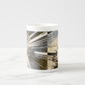 Uitbarstende Tegels I Porselein Kop (Voorkant)