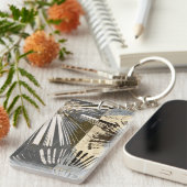 Uitbarstende tegels I Sleutelhanger (Voorkant Rechts)