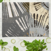 Uitbarstende tegels I Theedoek (Gevouwen)