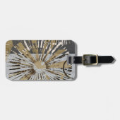 Uitbarstende Tegels III Bagagelabel (Voorkant horizontaal)