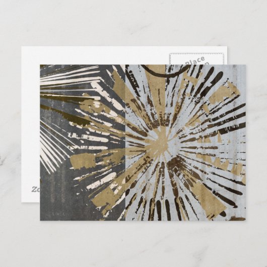 Uitbarstende Tegels III Briefkaart (Voorkant / Achterkant)