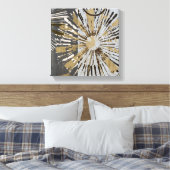 Uitbarstende Tegels III Canvas Afdruk (Insitu (Slaapkamer))