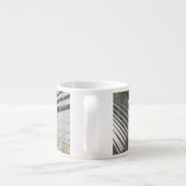 Uitbarstende Tegels III Espresso Kop (Achterkant)