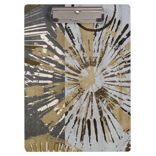 Uitbarstende Tegels III Klembord (Voorkant)