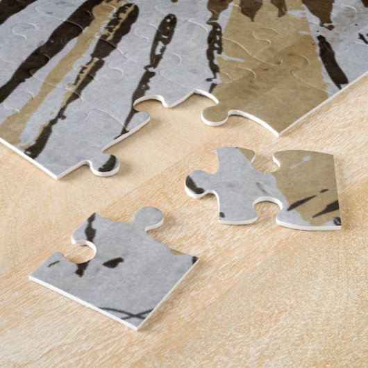 Uitbarstende Tegels III Legpuzzel (Zijkant)