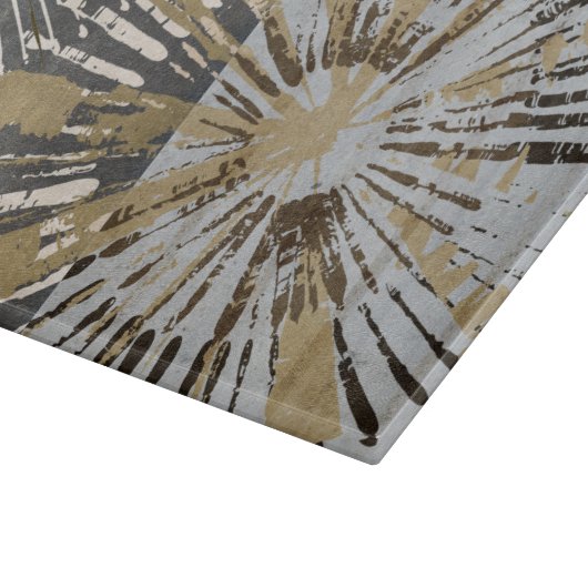 Uitbarstende Tegels III Snijplank (Hoek)