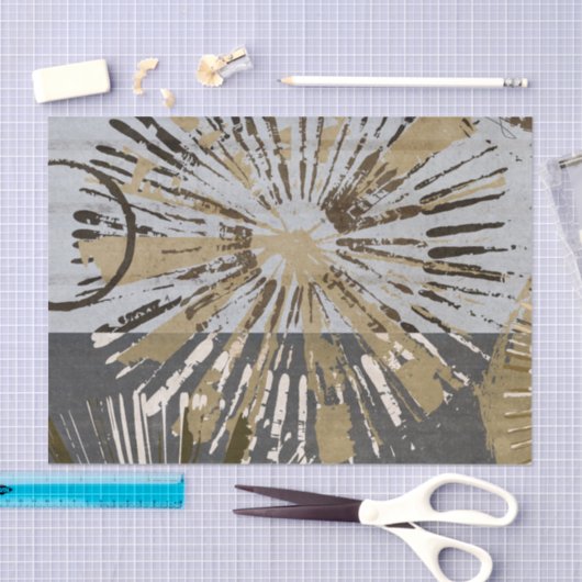 Uitbarstende Tegels III Tissuepapier (Craft)