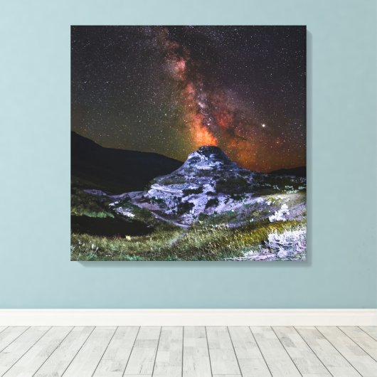 UITBARSTING CANVAS AFDRUK (Insitu (Houten vloer))