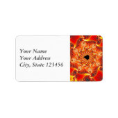 Uitbarsting Etiket (Voorkant)