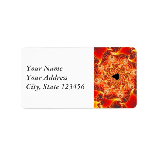 Uitbarsting Etiket (Voorkant)