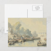 Uitbarsting in Southampton op 20 juni na Lord Briefkaart (Voorkant / Achterkant)