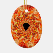 Uitbarsting Keramisch Ornament (Achterkant)