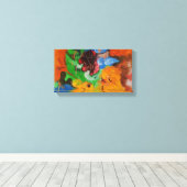 Uitbarsting van Emotie Canvas Afdruk (Insitu (Houten vloer))