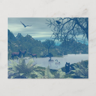 Uitbarsting van Natuur Briefkaart