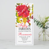 Uitbarsting van Rode Uitnodiging (Staand voorkant)