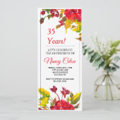 Uitbarsting van Rode Uitnodiging 2 (Staand voorkant)