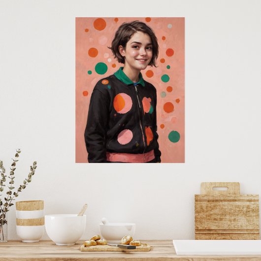 Uitbarsting van vreugde poster (Keuken)