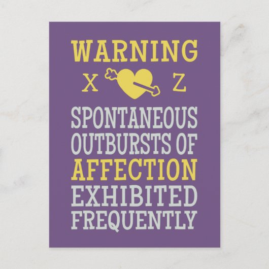 Uitbarstingen van Aangepast briefkaart van de Aanp (Voorkant)