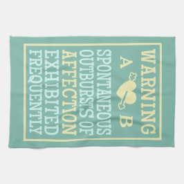 Uitbarstingen van Aangepaste monogram handhanddoek Theedoek