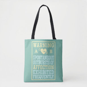 Uitbarstingen van speciale monogram-zakken tote bag