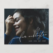 Uitbewerkbare unieke fotosjabloonindeling voor col (Voorkant)