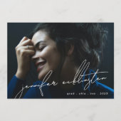 Uitbewerkbare unieke fotosjabloonindeling voor col aankondiging (Voorkant)