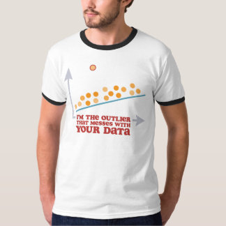 Uitbijter statistieken t-shirt