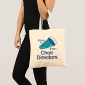 Uitblinken voor koor-directeurs tote bag (Voorkant (product))