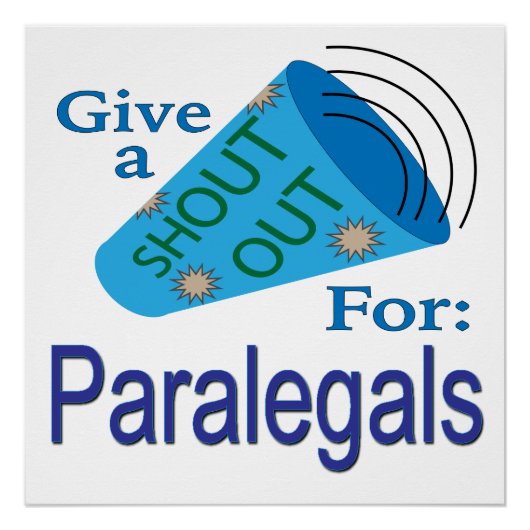 Uitblinken voor paralegals perfect poster (Voorkant)