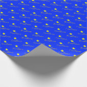 Uitblinkende Ster Felicitatie Inpakpapier (Hoek)