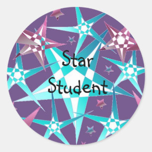 Uitblinker Ronde Sticker
