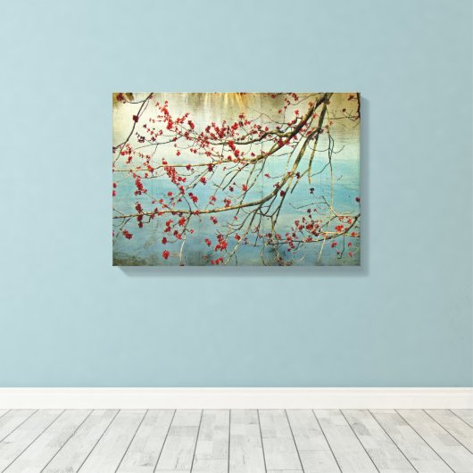 Uitboeking Canvas Afdruk (Insitu (Houten vloer))