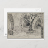 Uitbouw van het Armeense Convent Jeruzalem Briefkaart (Voorkant / Achterkant)