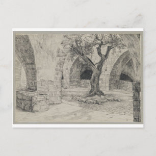 Uitbouw van het Armeense Convent Jeruzalem Briefkaart