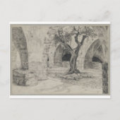 Uitbouw van het Armeense Convent Jeruzalem Briefkaart (Voorkant)