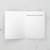 "Uitbraak" Bedankkaart (Binnen)