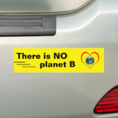 Uitbraakopstand - Er is geen planeet B /Drive Bumpersticker (Op auto)