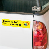 Uitbraakopstand - Er is geen planeet B /Drive Bumpersticker (Op Truck)