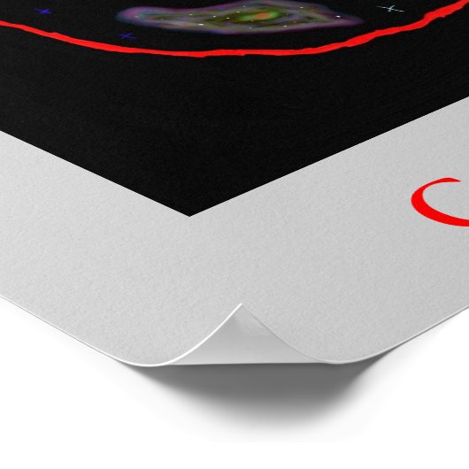 Uitbreidbaar universum poster (Hoek)