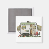 Uitbreidbare hybride aanhangwagen magneet (Voorkant / Achterkant)