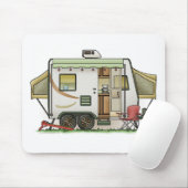 Uitbreidbare hybride aanhangwagen muismat (Met muis)