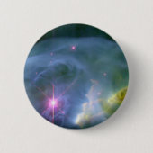 Uitbreidende Bubbel Hemelruimte Foto Ronde Button 5,7 Cm (Voorkant)