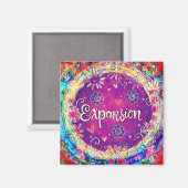 Uitbreiding  Fun Floral Moderne Inspirivity Magneet (Voorkant / Achterkant)