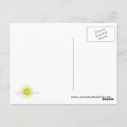 Uitbreiding naar alles wat je bent Briefkaart! Briefkaart (Achterkant)